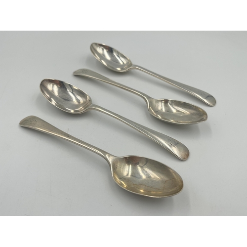 2540 - Four Edwardian Henry Atkin hallmarked Sheffield silver teaspoons, dated 1903 - approx. gross weight ... 