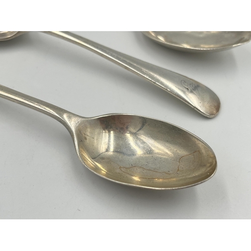 2540 - Four Edwardian Henry Atkin hallmarked Sheffield silver teaspoons, dated 1903 - approx. gross weight ... 