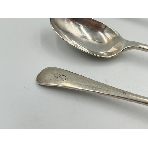 2540 - Four Edwardian Henry Atkin hallmarked Sheffield silver teaspoons, dated 1903 - approx. gross weight ... 