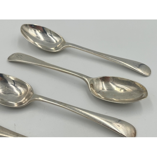 2540 - Four Edwardian Henry Atkin hallmarked Sheffield silver teaspoons, dated 1903 - approx. gross weight ... 