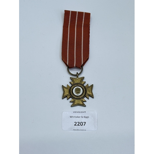 2207 - A Bronze Cross of Rhodesia Guard Force medal