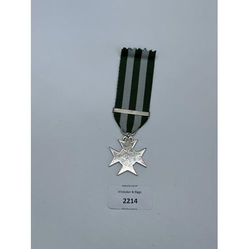 2214 - A Rhodesia Bronze Cross Air Force medal