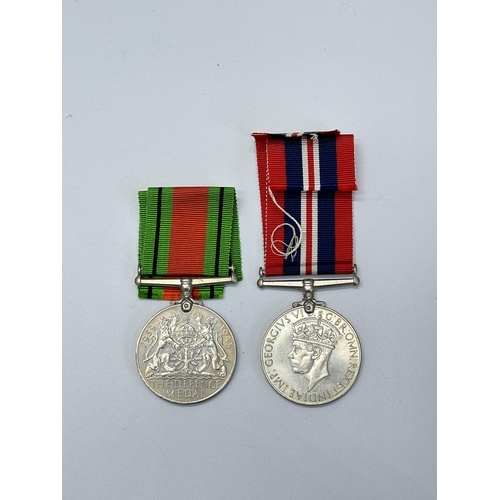 2220 - A boxed WWII British medal group with ephemera belonging to 2365706 Driver Ronald Sidney Samworth co... 