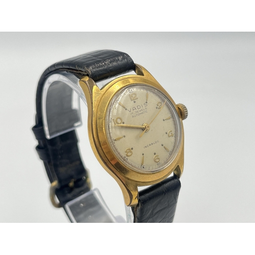 2098 - A mid 20th century Vadis automatic men's wristwatch