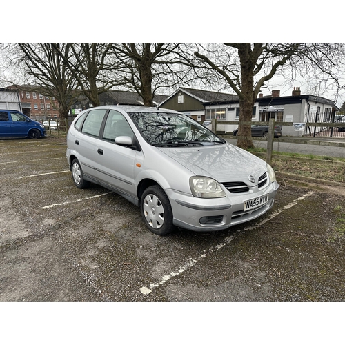 863C - A 2005 Nissan Almera Tino S 1.8L petrol CVT automatic five door compact MPV with 73,900 miles on the... 