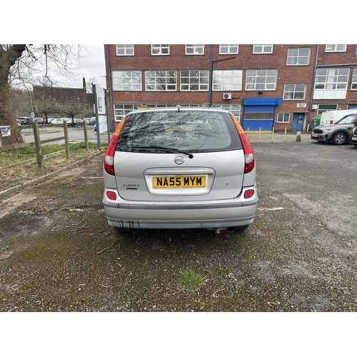 863C - A 2005 Nissan Almera Tino S 1.8L petrol CVT automatic five door compact MPV with 73,900 miles on the... 