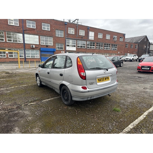 863C - A 2005 Nissan Almera Tino S 1.8L petrol CVT automatic five door compact MPV with 73,900 miles on the... 