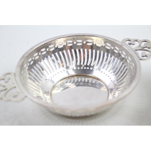 2130 - Two .925 sterling silver bon bon dishes - approx. gross weight 68g