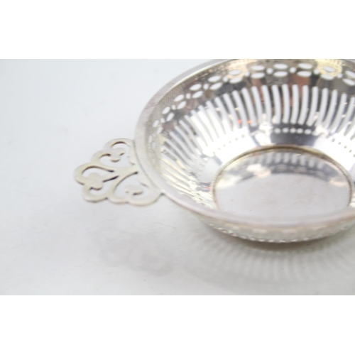 2130 - Two .925 sterling silver bon bon dishes - approx. gross weight 68g