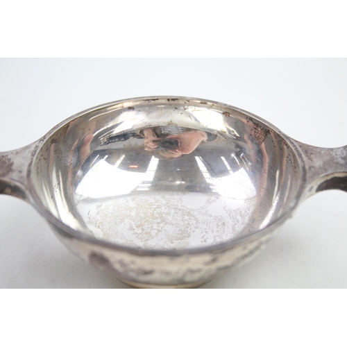 2135 - A .925 sterling silver twin handled cup - approx. gross weight 80g