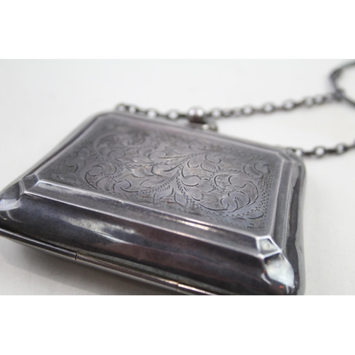 2167 - A .925 sterling silver coin purse - approx. gross weight 42g