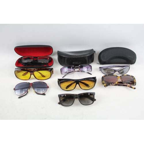 494 - A collection of sunglasses to include Ray-Ban etc.