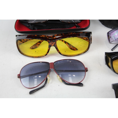 494 - A collection of sunglasses to include Ray-Ban etc.