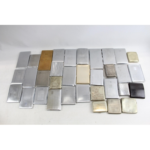 507 - A large collection of cigarette cases