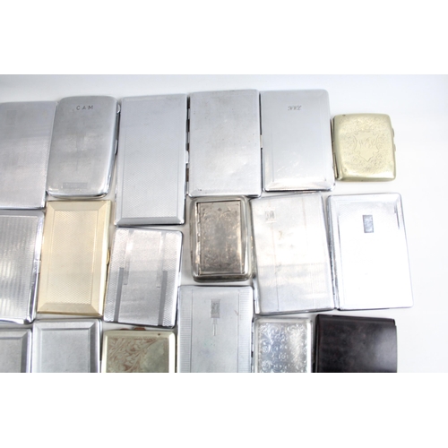 507 - A large collection of cigarette cases