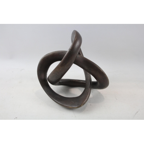 512 - A mid 20th century Richard Fox style bronze sculpture - approx. 21cm high