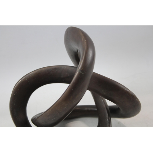 512 - A mid 20th century Richard Fox style bronze sculpture - approx. 21cm high