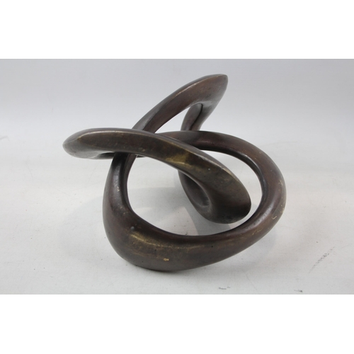 512 - A mid 20th century Richard Fox style bronze sculpture - approx. 21cm high