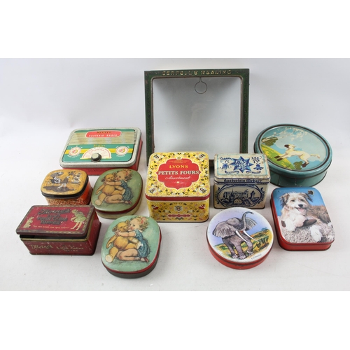 514 - A collection of mid 20th century collectable tins