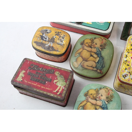 514 - A collection of mid 20th century collectable tins