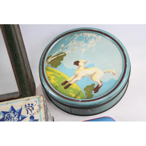 514 - A collection of mid 20th century collectable tins