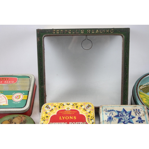 514 - A collection of mid 20th century collectable tins