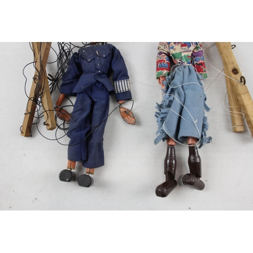 516 - Two Pelham Puppets marionettes