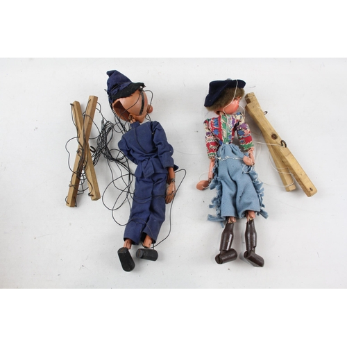 516 - Two Pelham Puppets marionettes