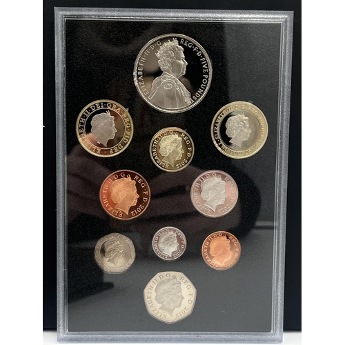 2181 - A cased Royal Mint The 2012 United Kingdom proof coin set