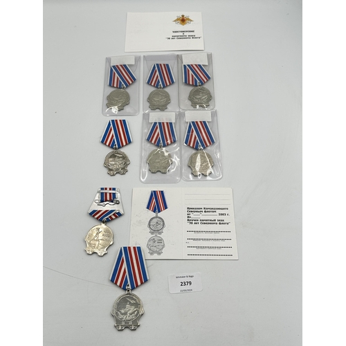 2379 - A collection of Russian medals