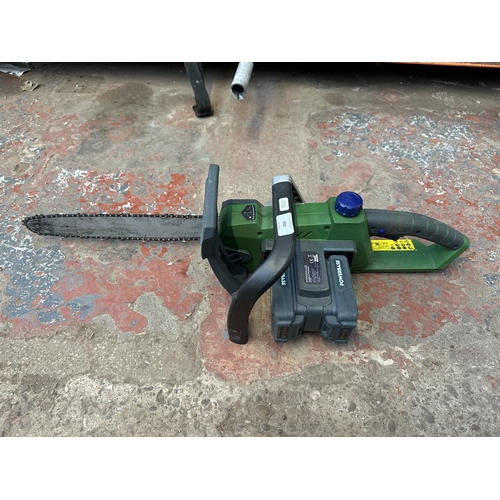 892 - A Powerbase GY1792 cordless chainless chainsaw