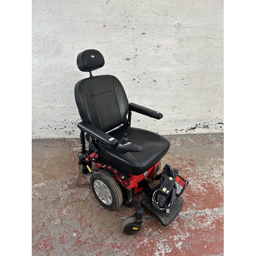 862 - A Pride Jazzy 600ES electric wheelchair with charger