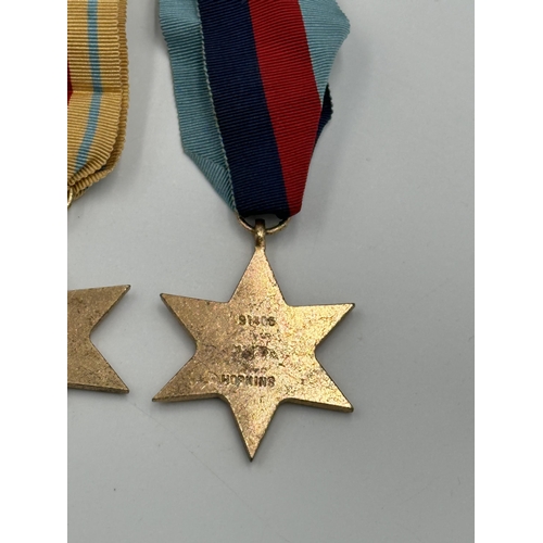 2226 - A WWII South African medal group presented to 191405 W.J.G. Hopkins