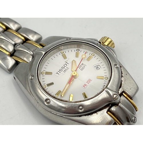 2106 - A Tissot PR200 quartz lady's wristwatch with sapphire crystal - ref. P130-230P