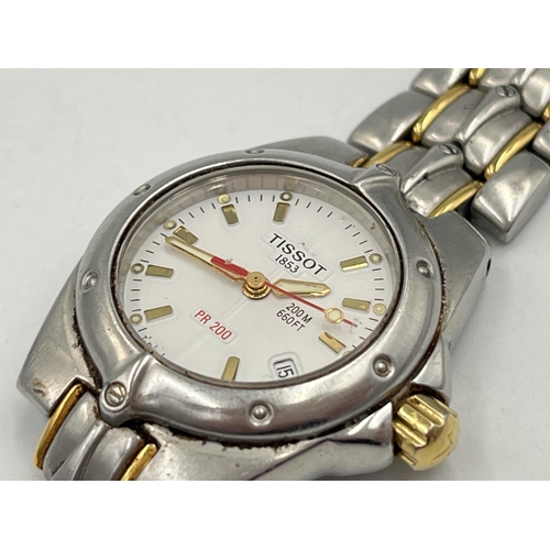 2106 - A Tissot PR200 quartz lady's wristwatch with sapphire crystal - ref. P130-230P