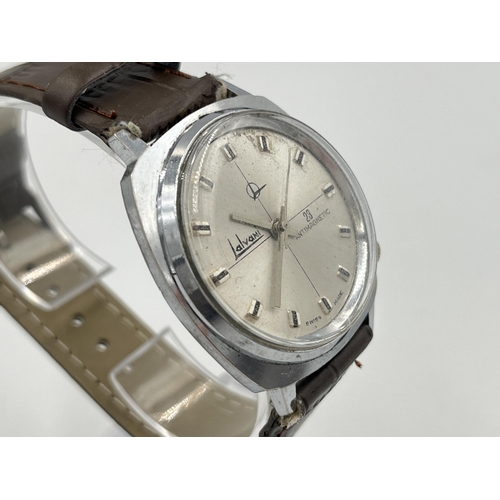 2106B - A mid 20th century Lalvani 23 mechanical 37mm men's wristwatch