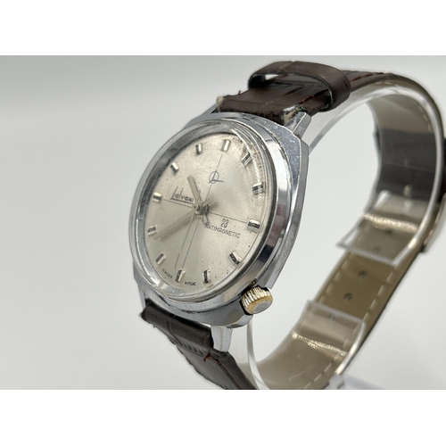 2106B - A mid 20th century Lalvani 23 mechanical 37mm men's wristwatch