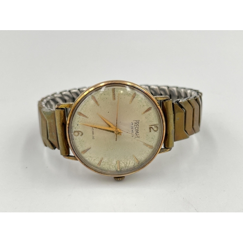 2106F - A mid 20th century Precimax mechanical men's wristwatch