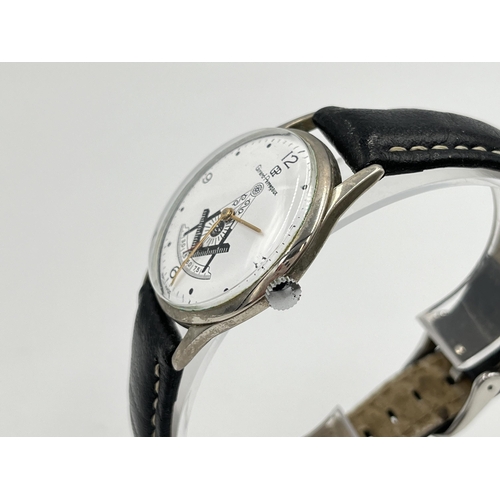 2107 - A boxed Girard Perregaux mechanical men's wristwatch with A. Schild cal. 1002/984 movement and Mason... 