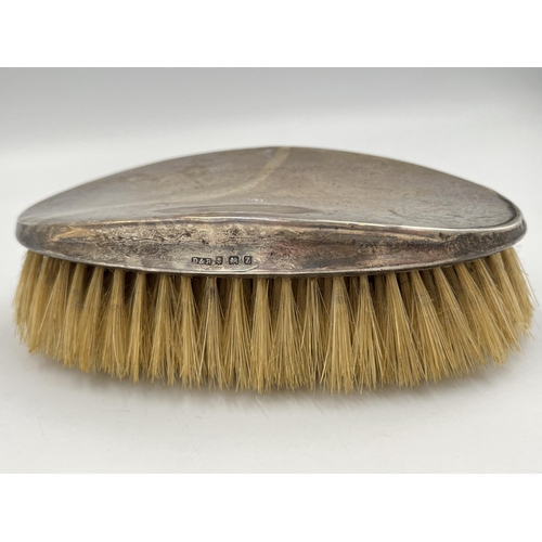 2147 - A Docker & Burn Ltd. hallmarked Birmingham silver clothes brush, dated 1924 - approx. gross weight 1... 