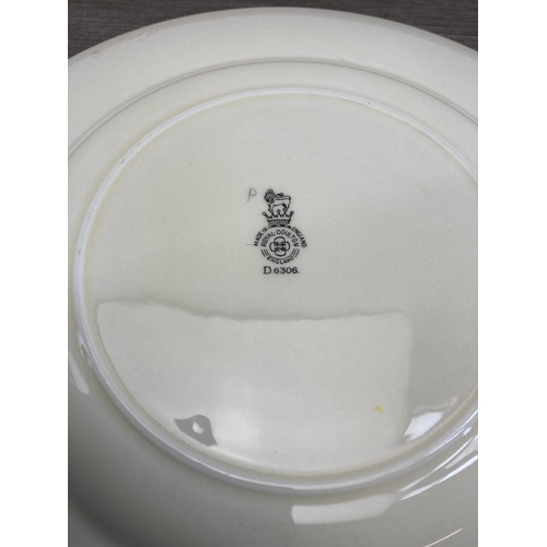 338 - Three Royal Doulton collector's plates, The Doctor D6281, The Jester D6277 and Charles Dickens Chara... 