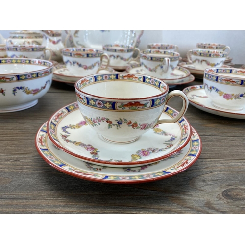 346 - A collection of late 19th century Mintons 'Minton Rose' A4807 china