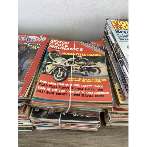 430 - A collection of automobilia magazines to include Volks World, Classic Bike, Amiga etc.