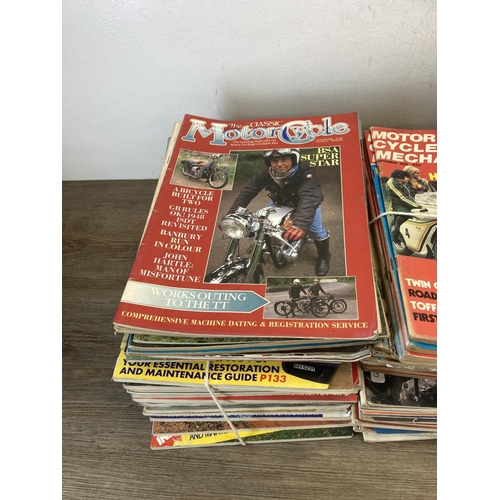 430 - A collection of automobilia magazines to include Volks World, Classic Bike, Amiga etc.