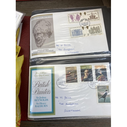 431 - A large collection of First Day covers