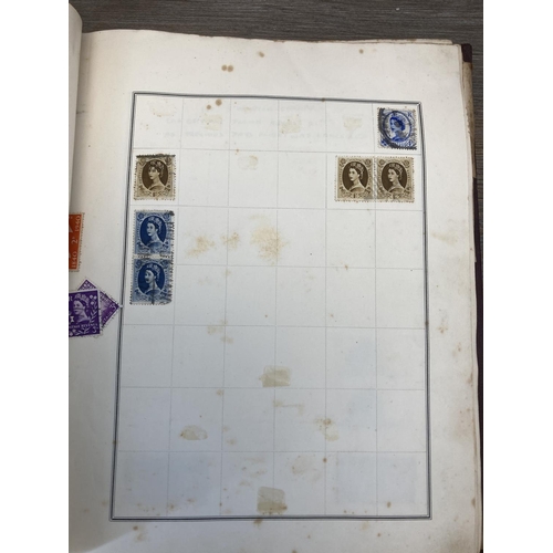 432 - A collection of Victorian and later stamps to include penny reds etc.