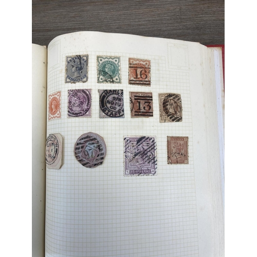 432 - A collection of Victorian and later stamps to include penny reds etc.