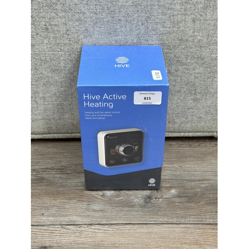 815 - A factory sealed Hive Active Heating smart thermostat