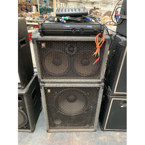 696 - Four items, one Celestion 15