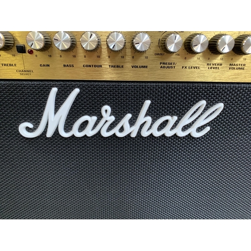 701 - A Marshall MG series 250DFX two-channel guitar amplifier with built in digital effects and footswitc... 